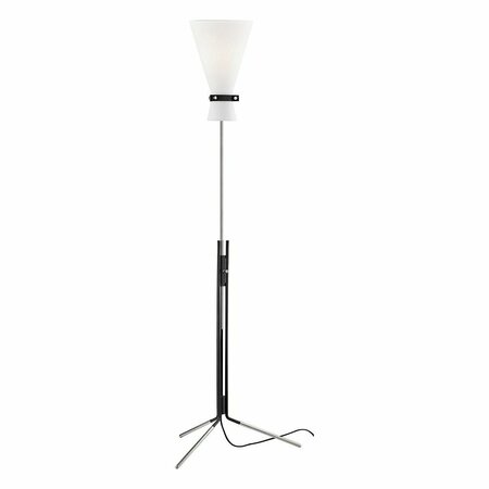 MITZI 1 Light Torchiere Floor Lamp HL294401B-PN/BK